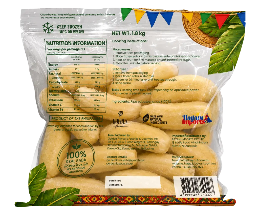 Steam Banana 1.8kg_Back.webp