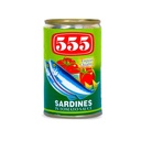 555 Sardines in Tomato Sauce 50x155g (Small) ***Back In Stock***