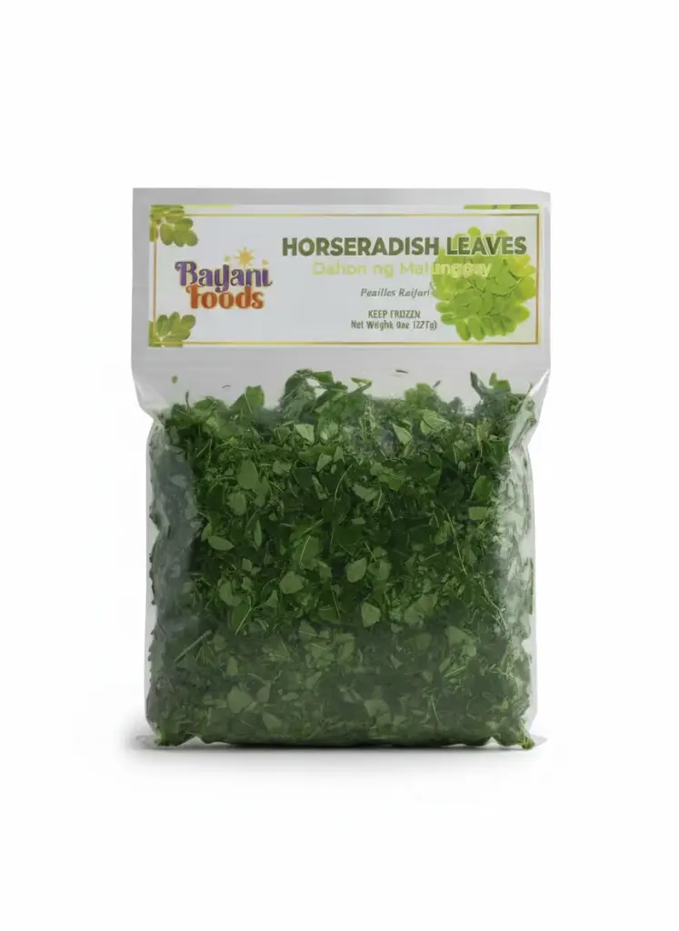 FROZEN Bayani Foods Horseradish Leaves 20x227g