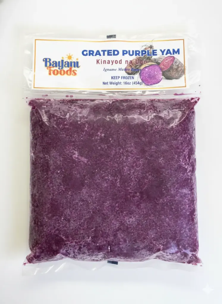 FROZEN Bayani Foods Purple Yam (Ube) Grated 20x454g ***Back In Stock***
