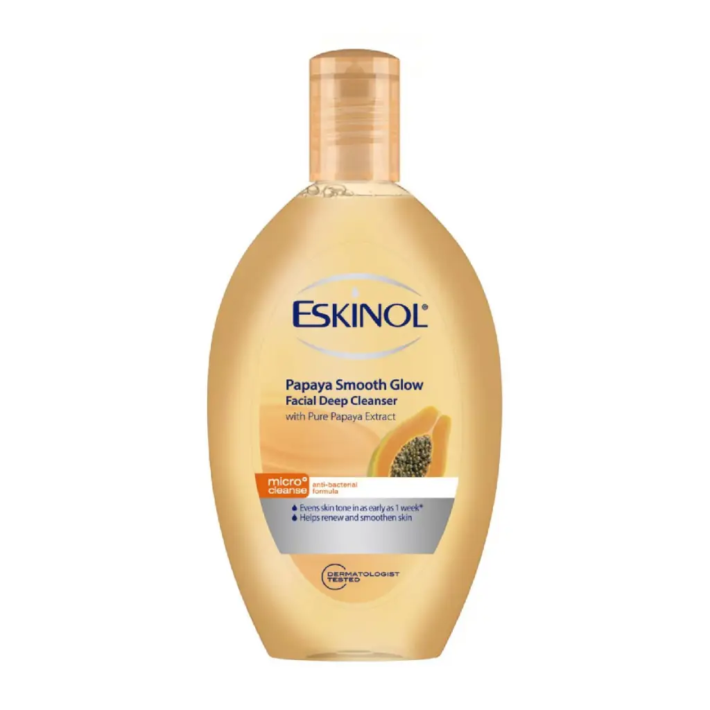 Eskinol Cleanser Papaya Smooth White Glow 12x225ml ***Back In Stock***