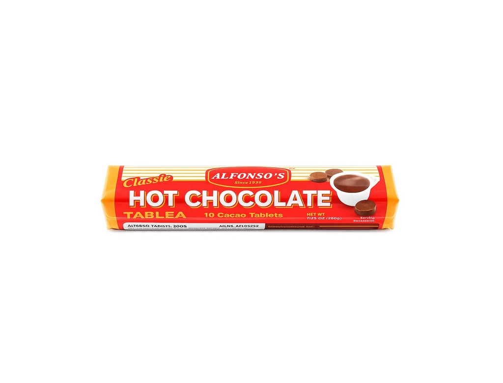 Alfonso's Classic Hot Chocolate Tablea 6x(12x200g)