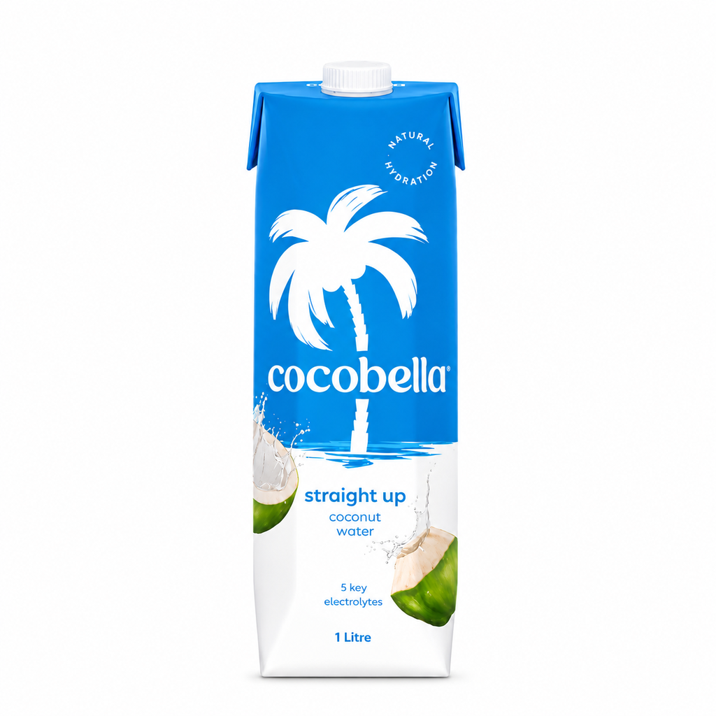 Cocobella Straight Up Coconut Water 6x1L