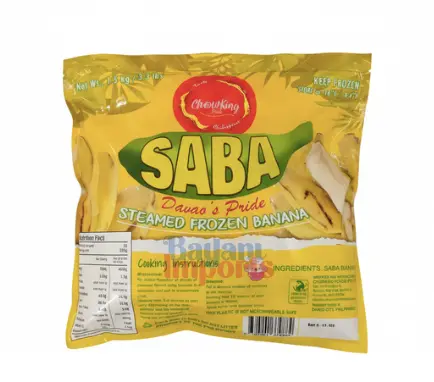 FROZEN Chow King Whole Banana (Saba) 9x1.5kg (New Box Configuration 9's) (No 10+1)
