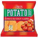 Oishi Potato Crisps Tomato Ketchup Flavor 50 x 50g