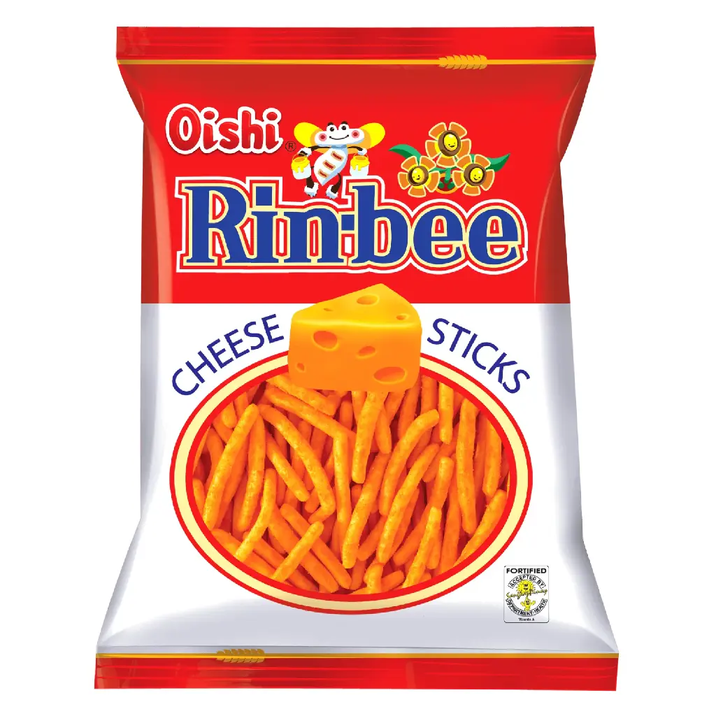 Oishi Rin-Bee Cheese Sticks 30 x 85g