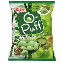 Oishi O-Puff Cream Filled Marshmallow Matcha Flavor 30x(24x3.5g)