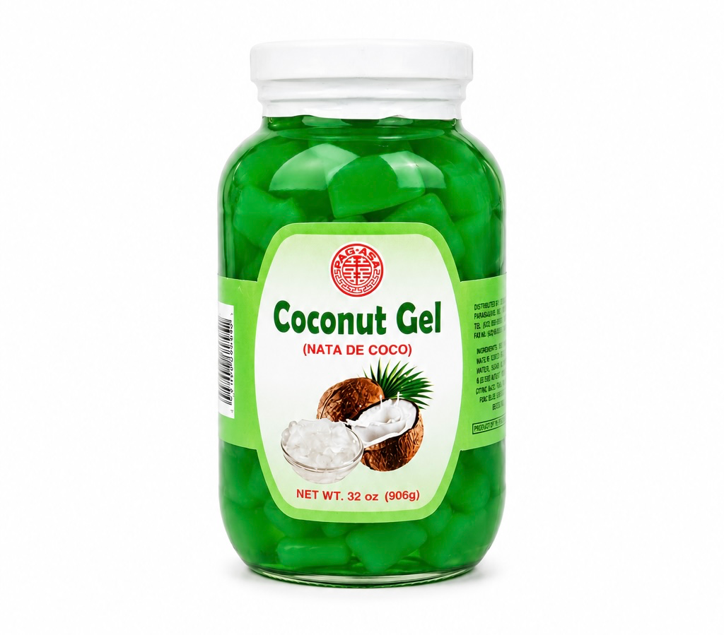 Pagasa Sweet Nata De Coco (Coconut Gel) Green 12x906g (Large)