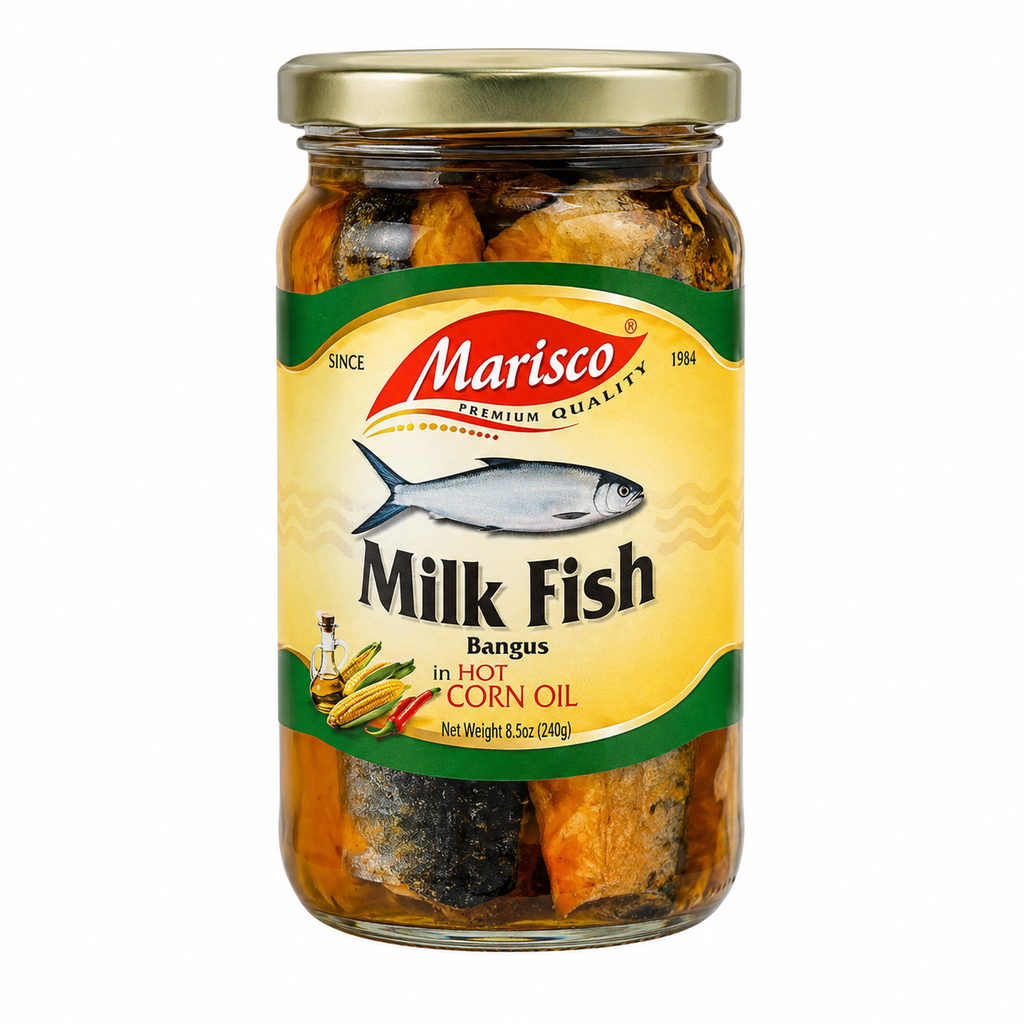 Marisco Milkfish (Bangus) in Hot Corn Oil 24x240g
