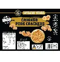 Myrons' Stars Pork Crackers Crushed 30x120g ***Back In Stock***