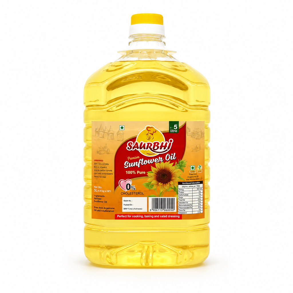 Saurbhi Sunflower Oil 4X5L