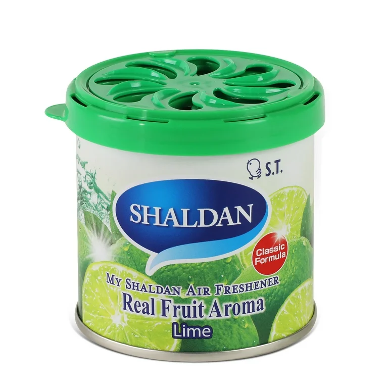My Shaldan Lime Car Freshener 10x80g