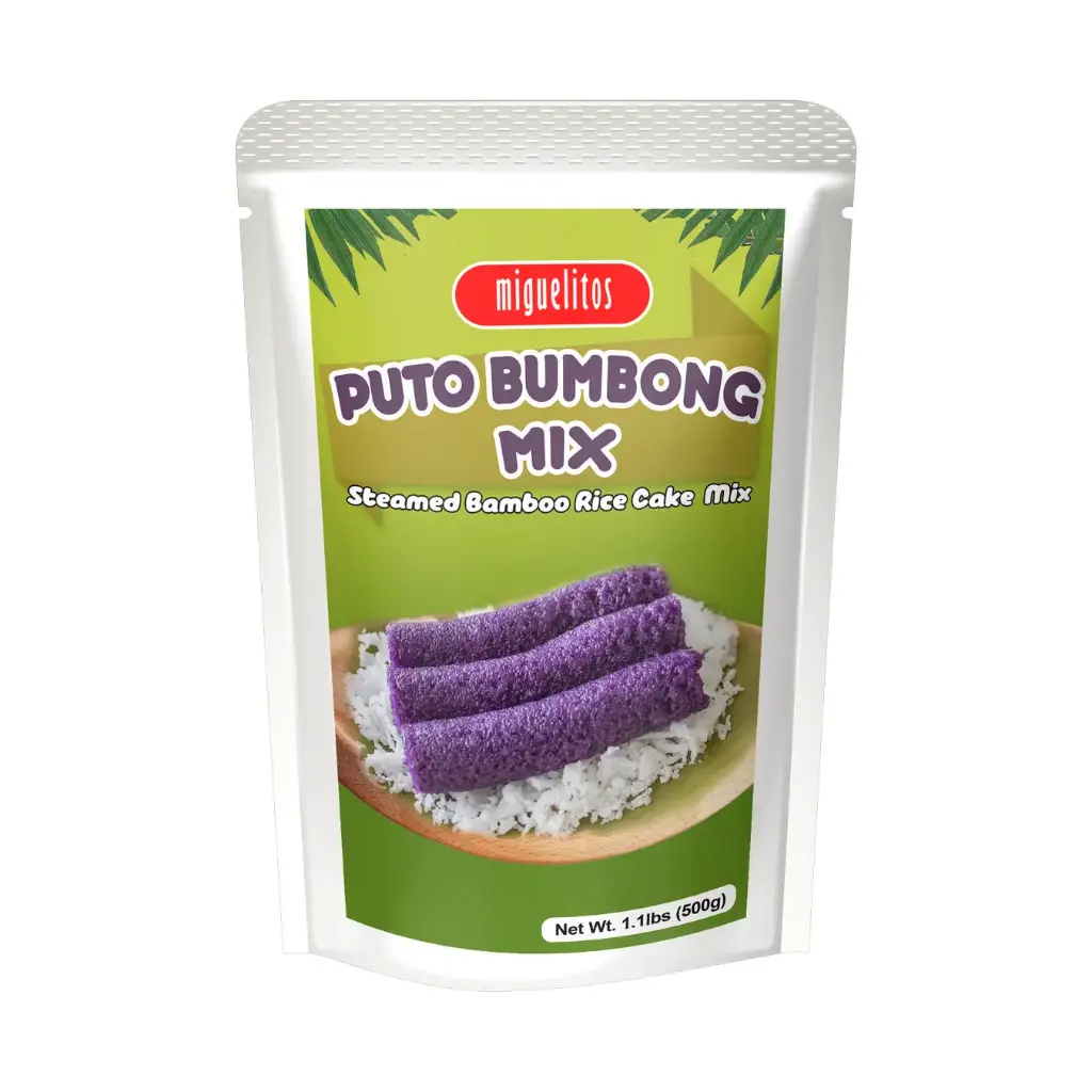 Miguelitos Puto Bumbong Mix (Steamed Bamboo Rice Cake) 12x500g ***New Product***