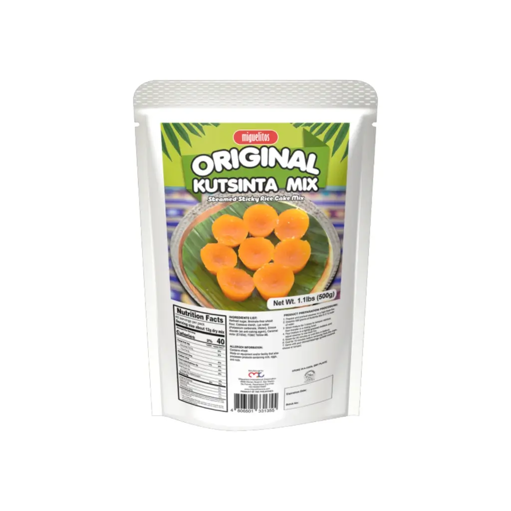 Miguelitos Original Kutsinta Mix (Sticky Rice Cake) 12x500g ***New Product***