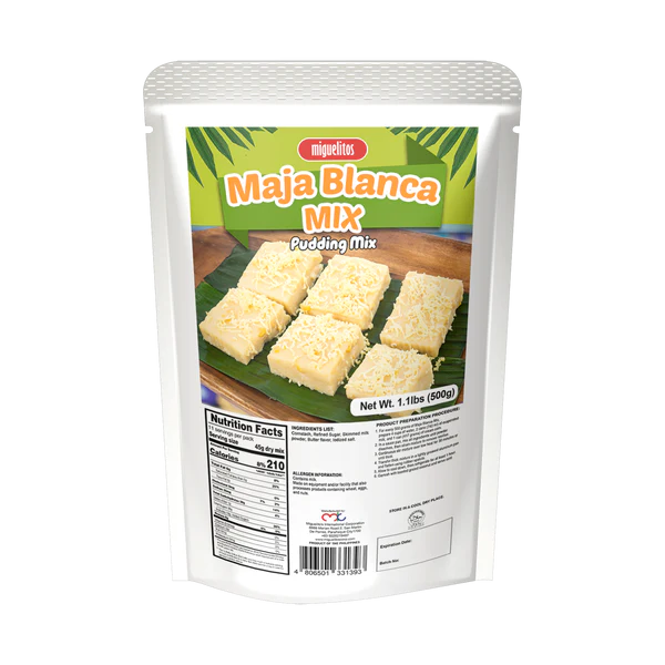 Miguelitos Maja Blanca (Pudding Mix) 12x500g ***New Product*** 