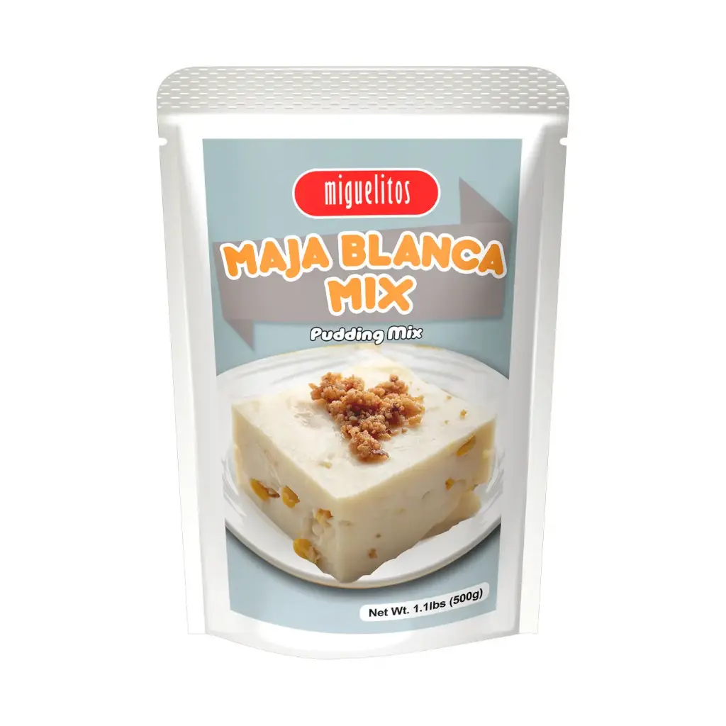 Miguelitos Ube Maja Blanca Mix (Purple Yam Pudding Mix) 12x500g ***New Product***