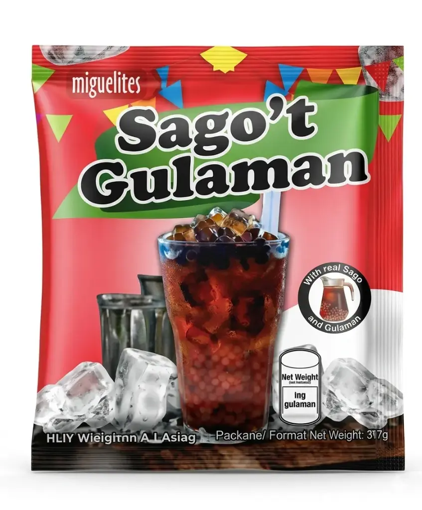 Miguelitos Instant Sago't Gulaman Powder Drink Mix (Sachet) 12x(12x25g) ***New Product***  
