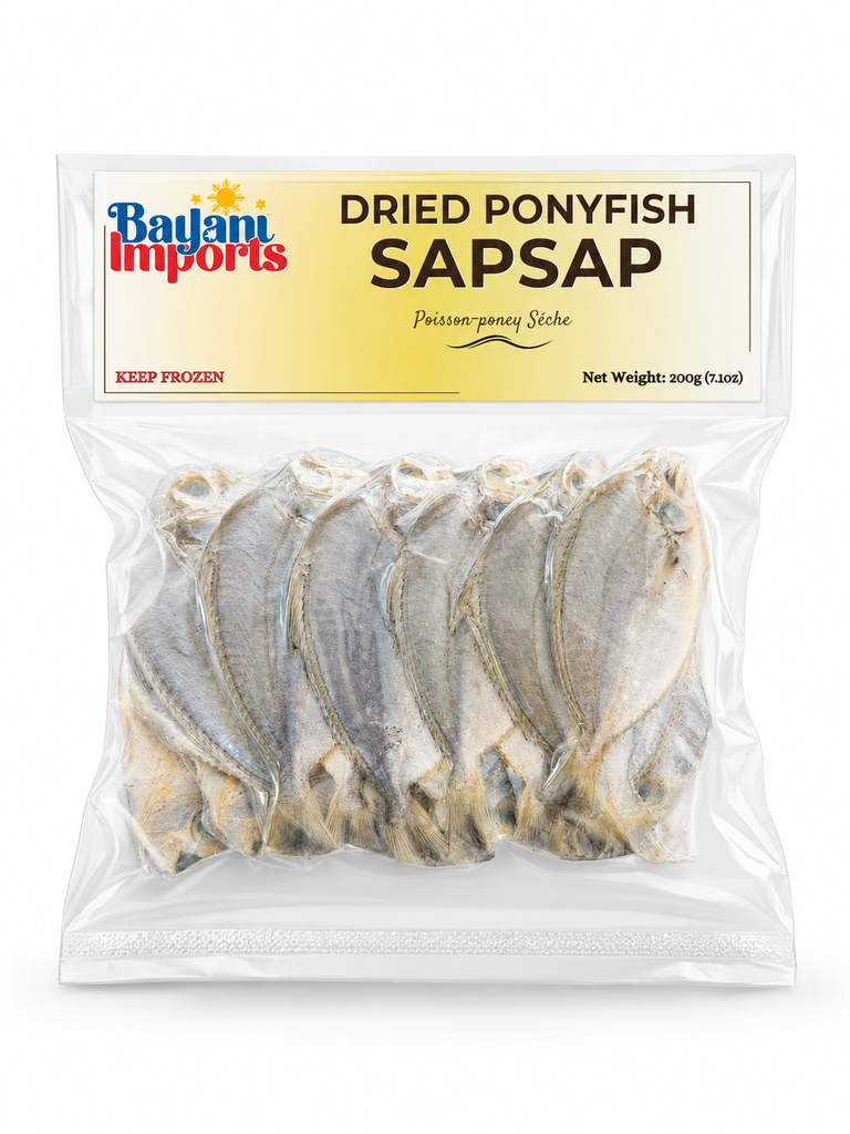 FROZEN Bayani Foods Dried Ponyfish (SapSap) 40x200g ***New Product***
