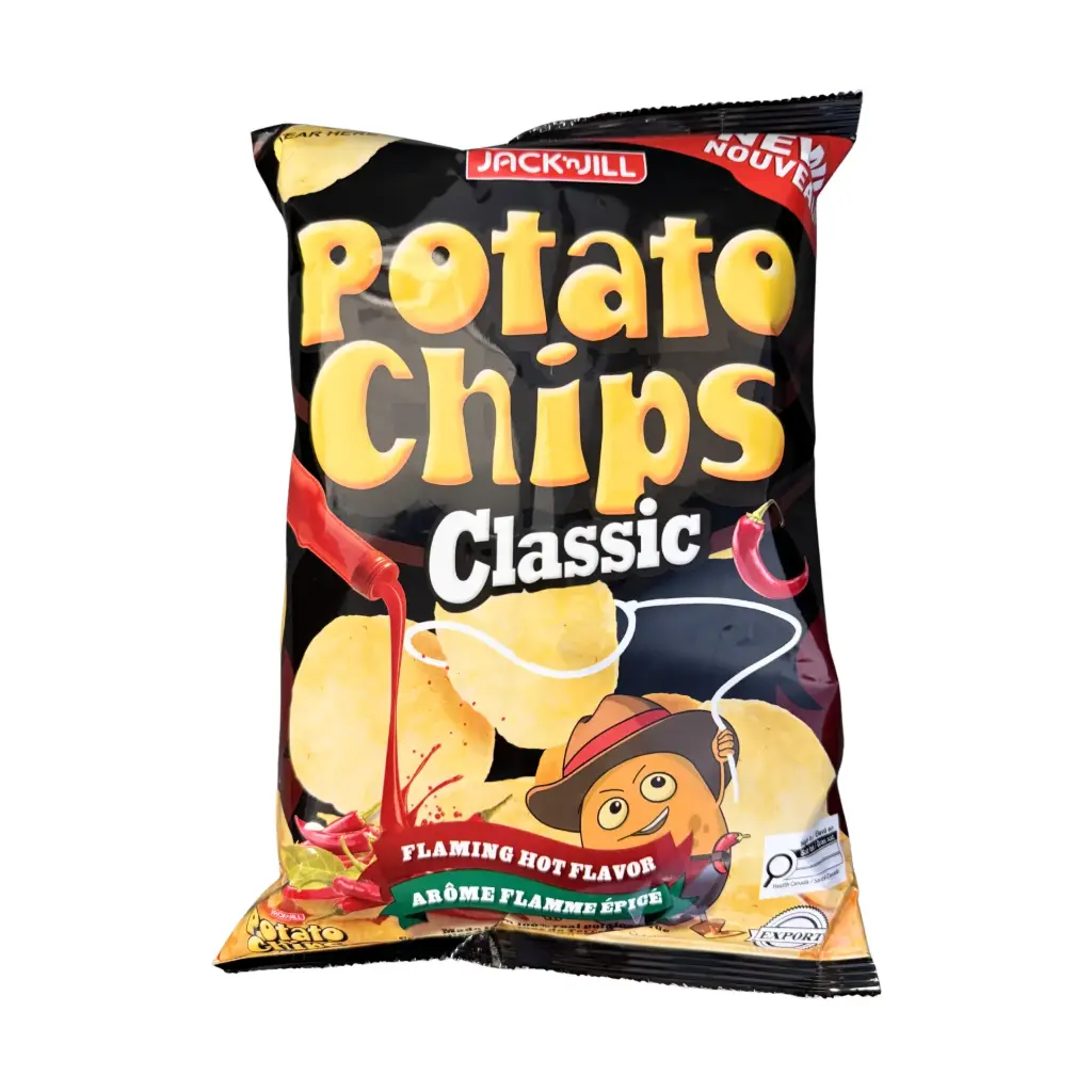 Jack 'n Jill (Chips) Potato Chips Flaming Hot 18x120g ***New Product***
