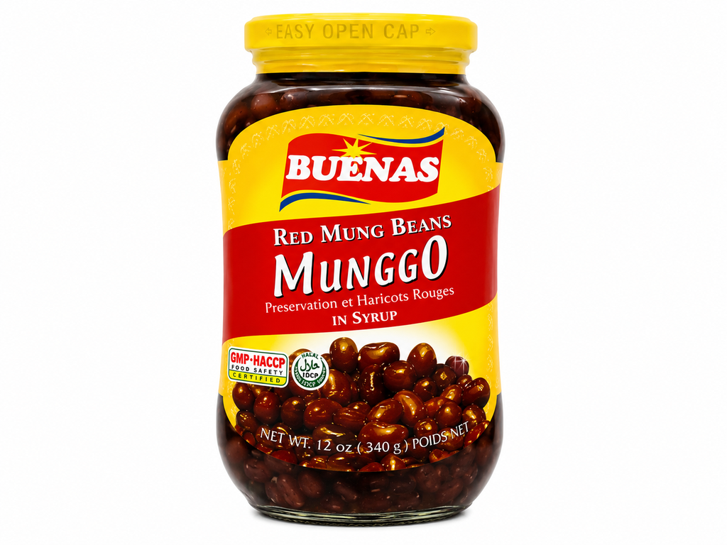 Buenas Red Mung Beans 24x340g (Small) ***New Product***