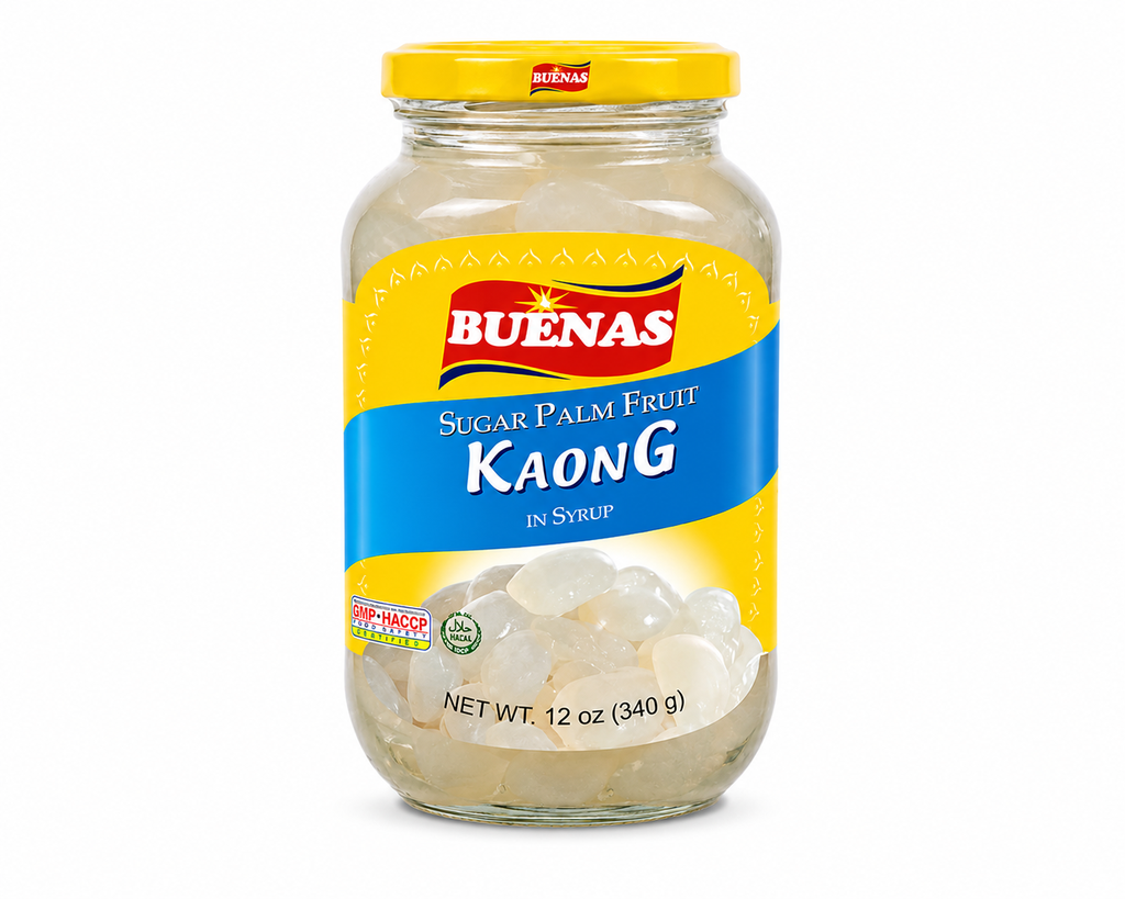 Buenas Sugar Palm Fruit (Kaong) White 24x340g (Small) ***New Product***