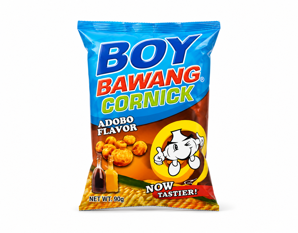 Boy Bawang Fried Corn Adobo Flavor  40x90g ***New product***