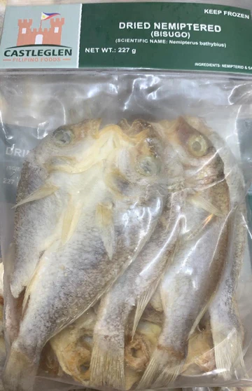FROZEN CG Dried Whole Nemipterid (Bisugo) 20x227g