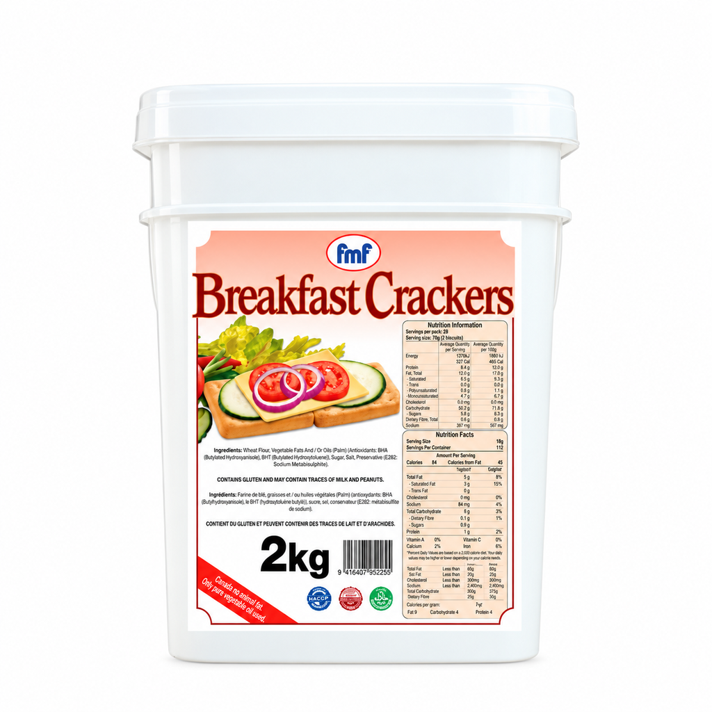FMF Breakfast Crackers 4x2kg ***New product***