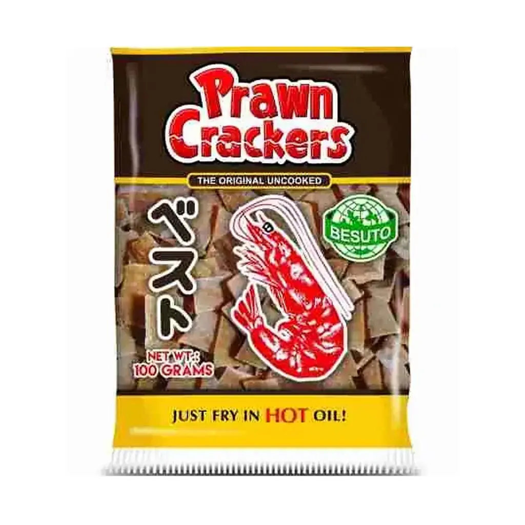 Besuto Prawn Crackers Original 100x100g