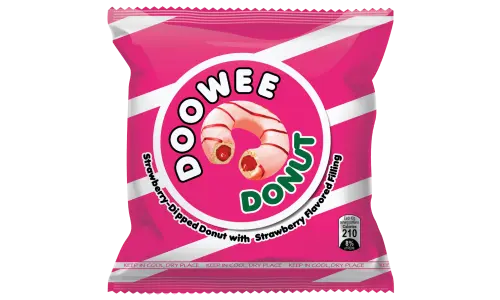 Doowee Donut Strawberry 10x(10x44g) 