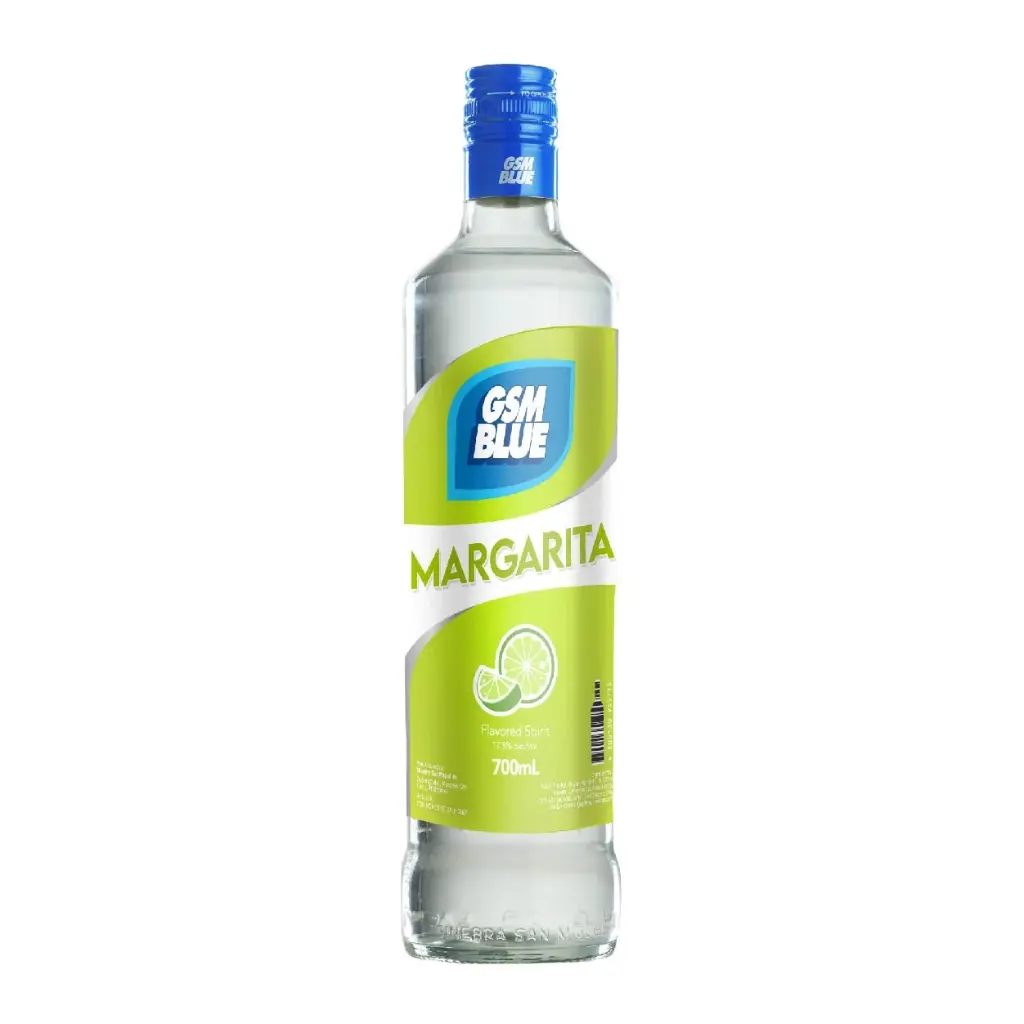Ginebra San Miguel Blue Flavors - Margarita (17.5%) 12x700ml ***New Product***
