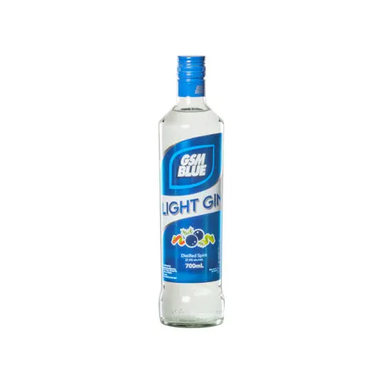 Ginebra San Miguel Blue Light Gin Spirit (27.5%) 12x700ml ***New Product*** 