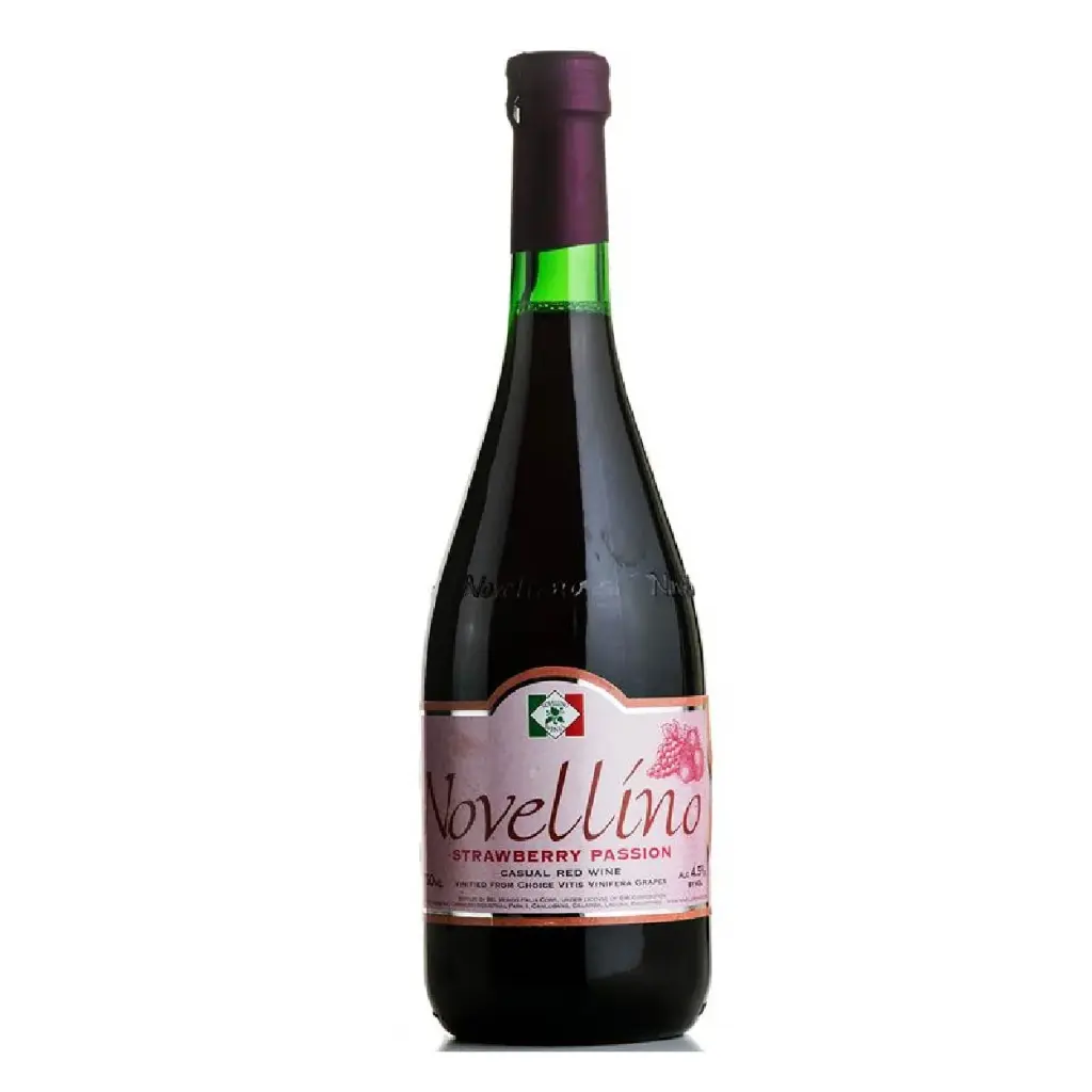 Novellino Strawberry Passion (4.5%) 12x750ml ***New Product***