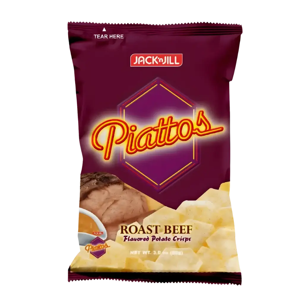 Jack 'n Jill (Chips) Piattos Roast Beef 50x85g ***New Product*** 