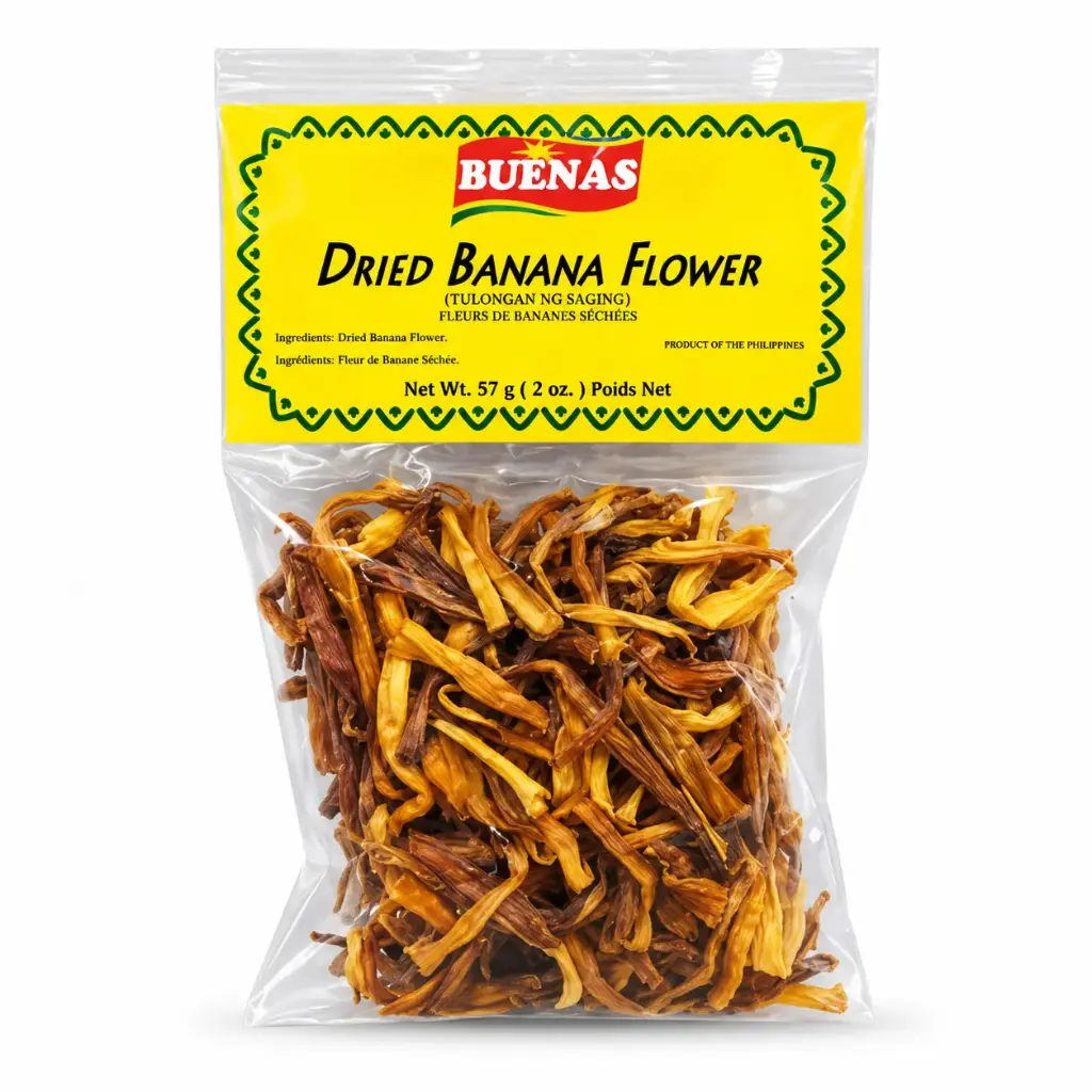 Buenas Dried Banana Blossom 50x57g ***New Product*** 