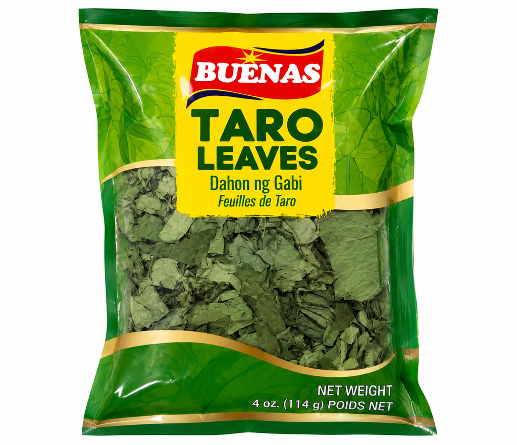 Buenas Dried Taro Leaves 16x114g