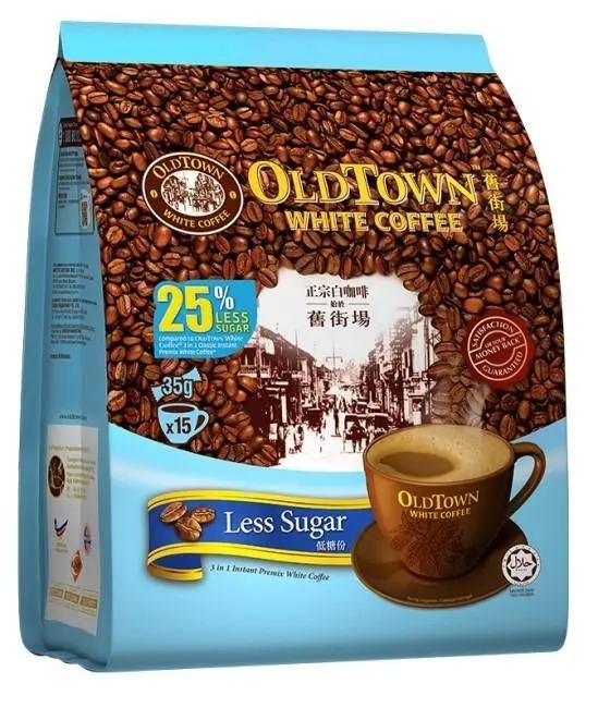 Old Town White Coffee Less Sugar 20x(15x35g)