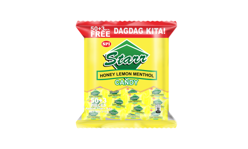 Starr Honey Lemon Menthol Candy 60x(53x4g)