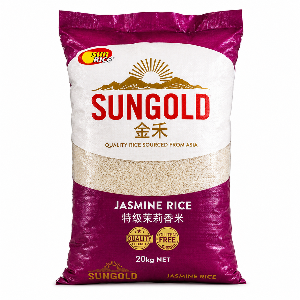 Sungold Jasmine Rice 20kg