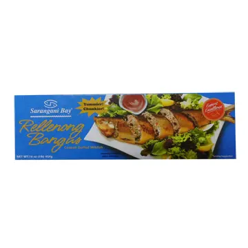 FROZEN Sarangani Bay (BRL) Cooked Stuffed Milkfish Bangus 24x454g