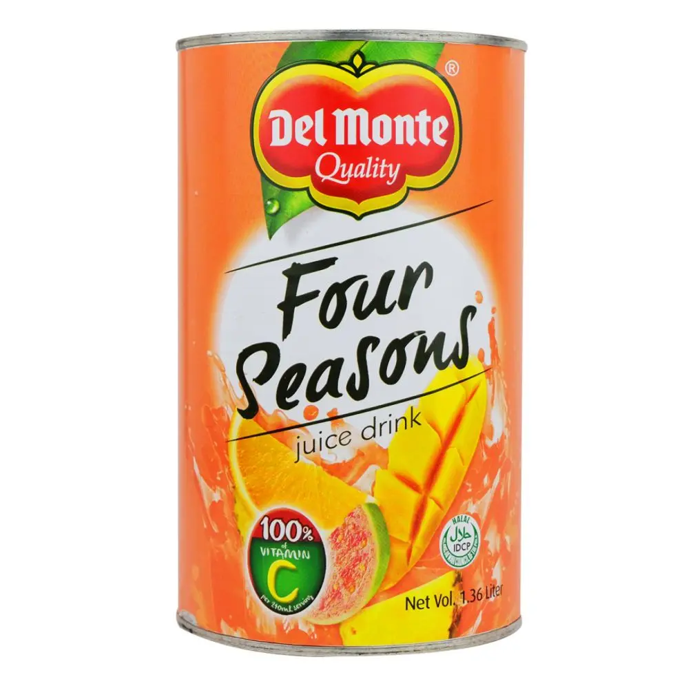 Del Monte (Cans) Four Seasons Juice 12x1.36L ***Back In Stock***