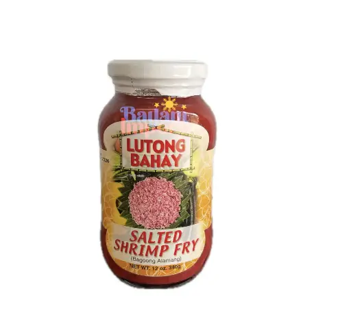 Lutong Bahay Salted Shrimp Fry (Bagoong Alamang) 24x340g (Pink) ***Back In Stock***