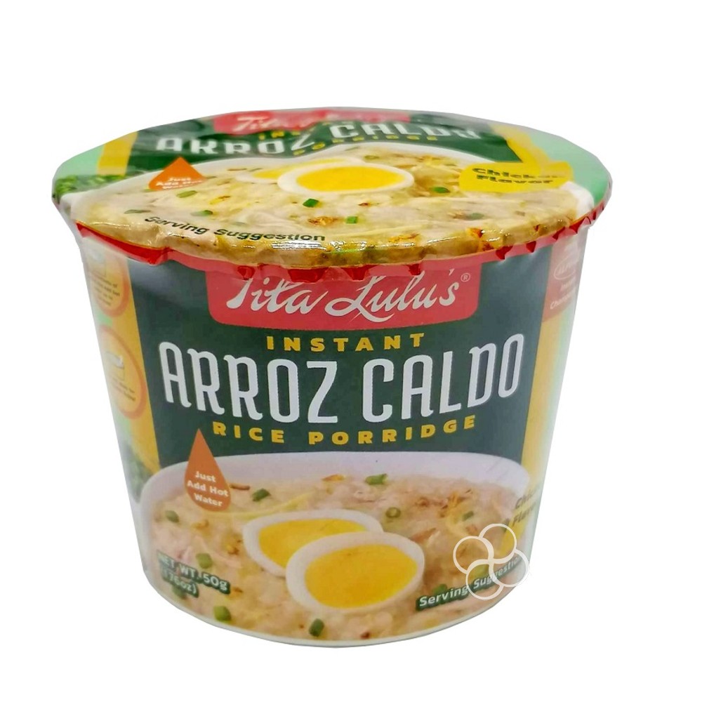 Tita Lulu's Instant Arrozcaldo Chicken Flavor Cup 15x(3x50g)