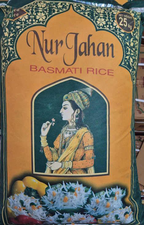 Nur Jahan Basmati Rice 25kg