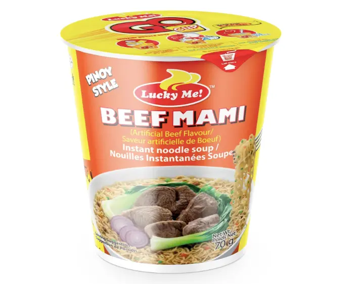 Lucky Me (Cup) Beef Mami 30x70g