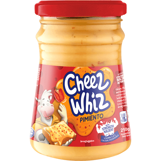 Cheez Whiz Pimiento 24x210g (Small)