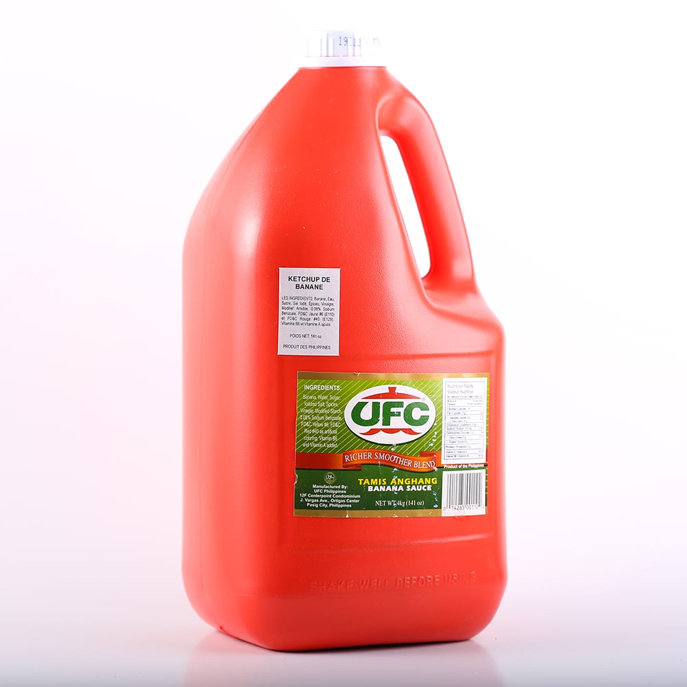 UFC Banana Sauce (Tamis Anghang) Regular 4x4L (Large) 