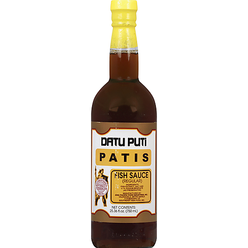 Datu Puti Fish Sauce (Patis) 12x750ml 