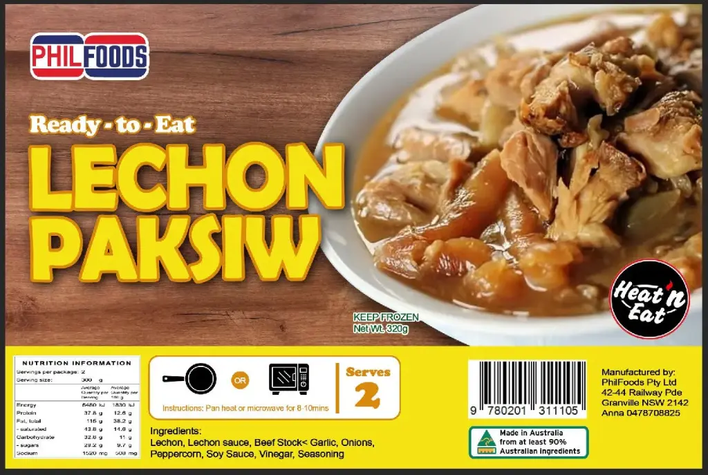 FROZEN PhilFoods Ready-to-Eat Lechon Paksiw 30x320g