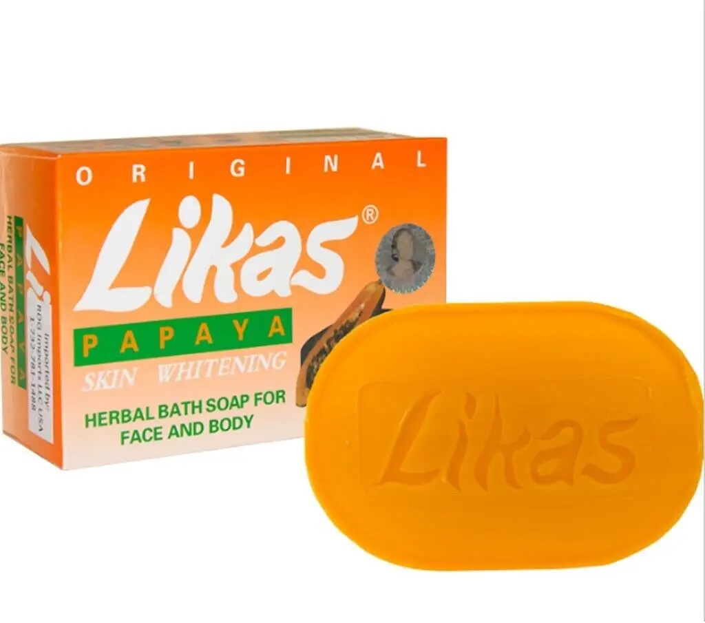 Likas Papaya Herbal Soap 100x135g